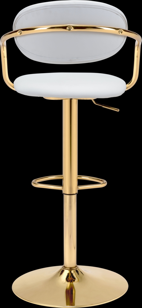 Molalea White Barstool - Thumbnail - Image 3