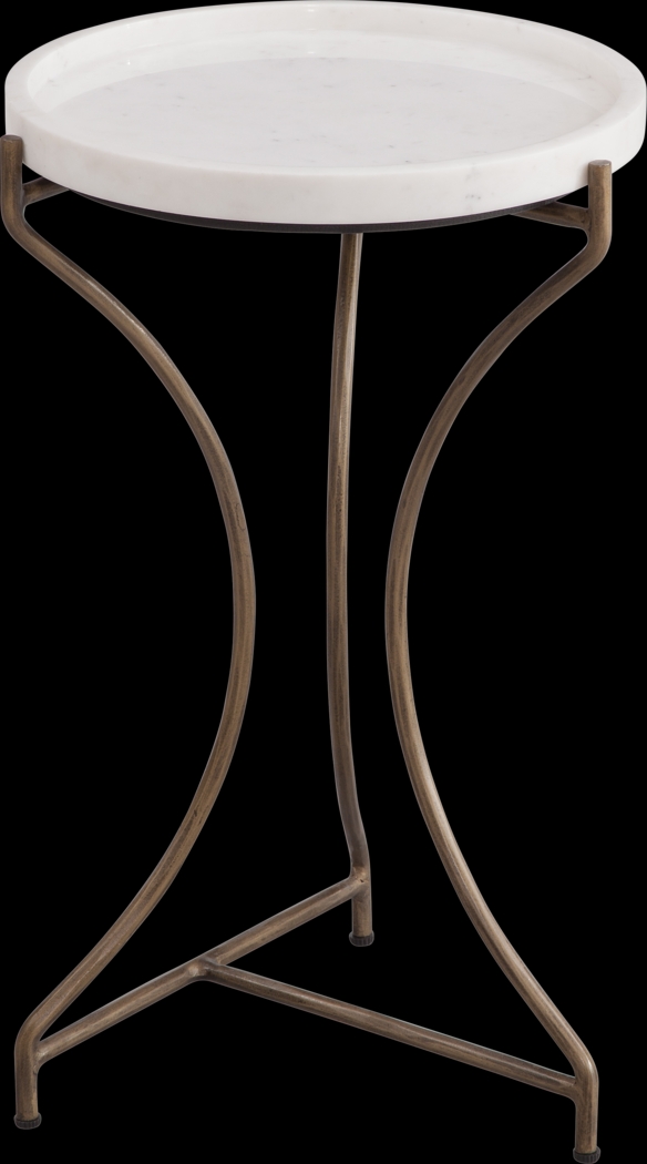 Molalla White Accent Table - Thumbnail - Image 1