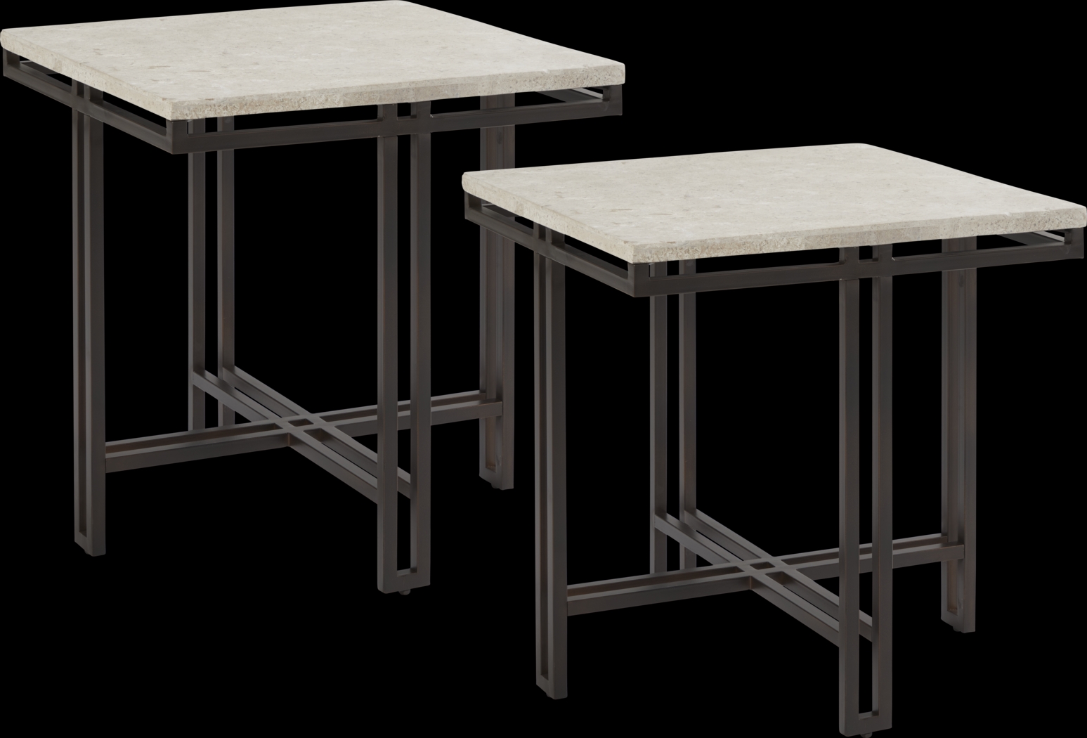 Molino Beige 2 Pc Table Set - Thumbnail - Image 1