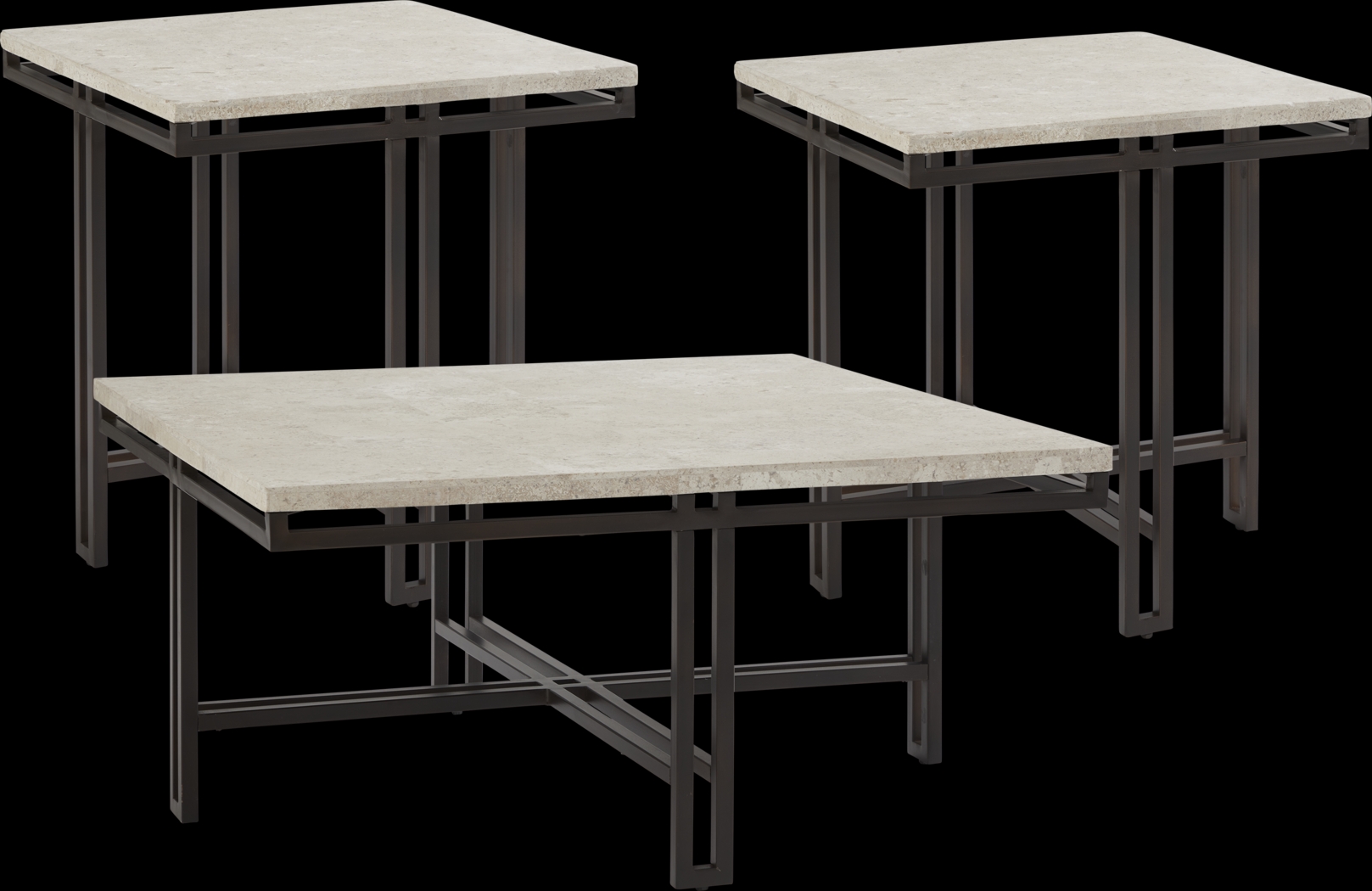 Castella Ivory Leather 5 Pc Dual Power Reclining Living Room - Thumbnail - Image 11