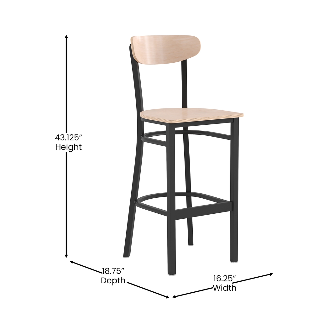 Mollalla Natural Barstool - Thumbnail - Image 9