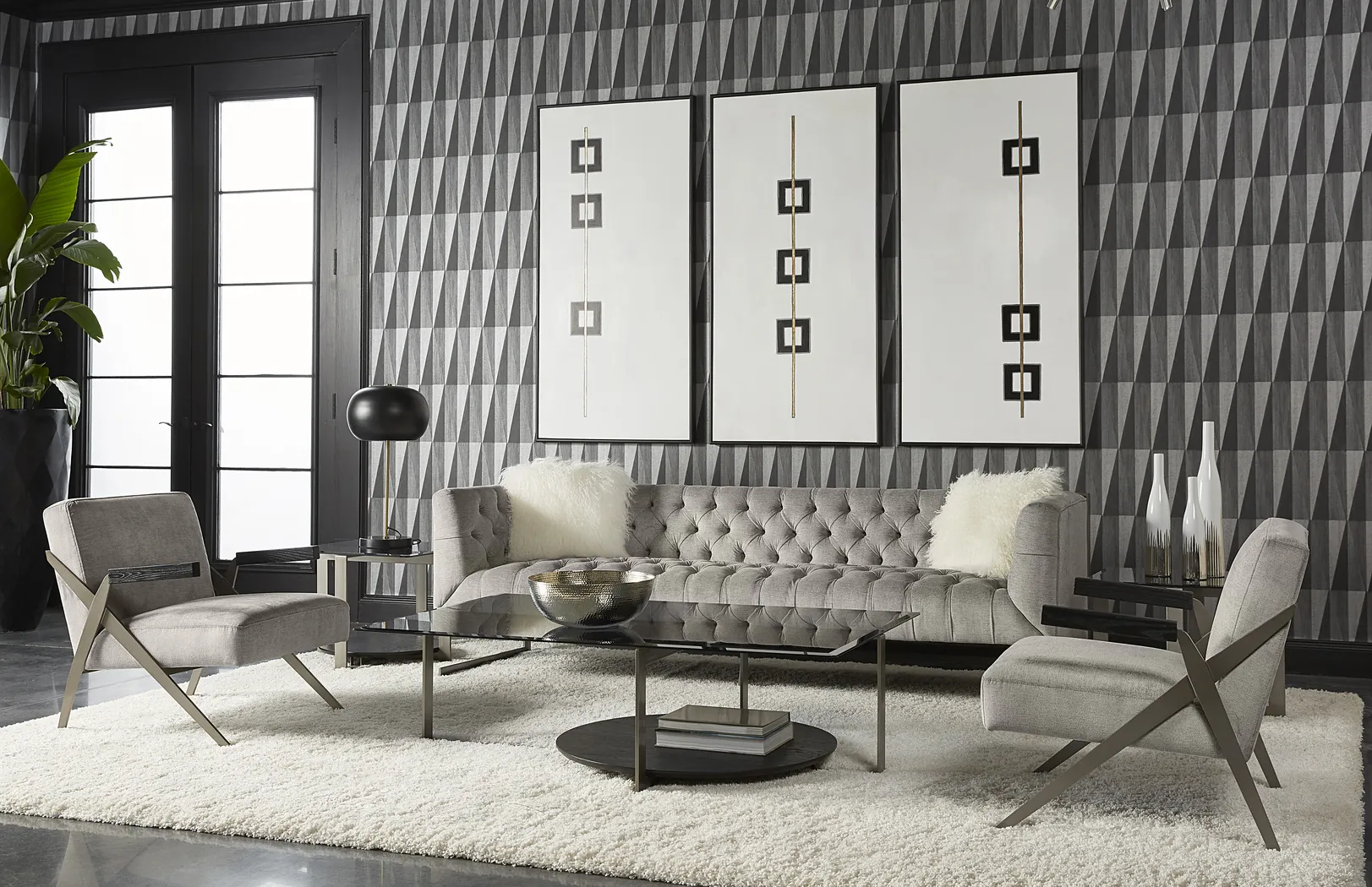 Mollar Street Black Lamp - Thumbnail - Image 2