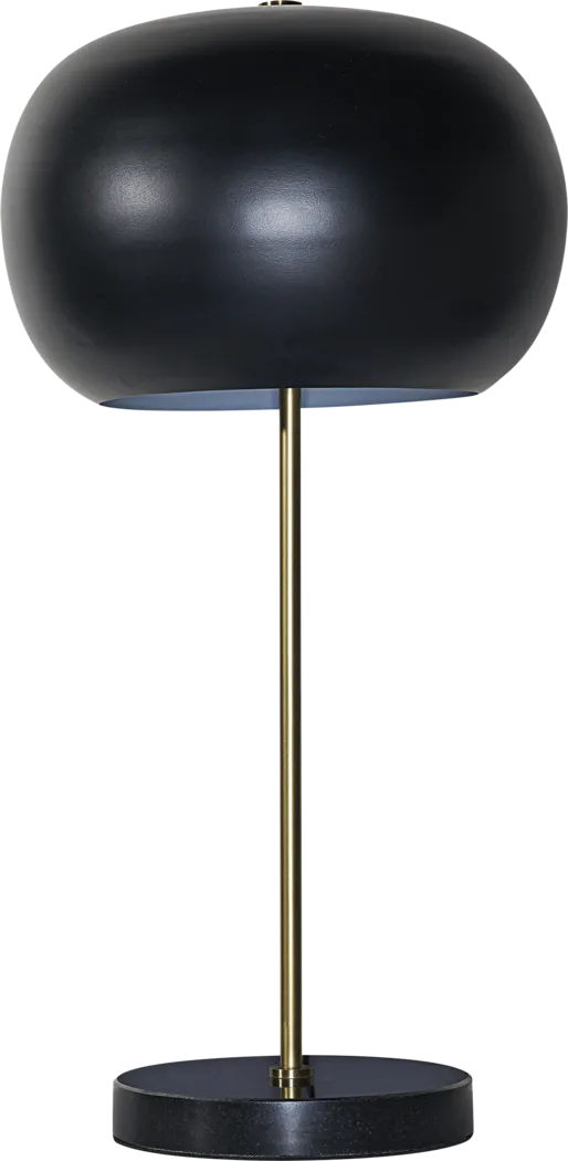 Mollar Street Black Lamp - Thumbnail - Image 1