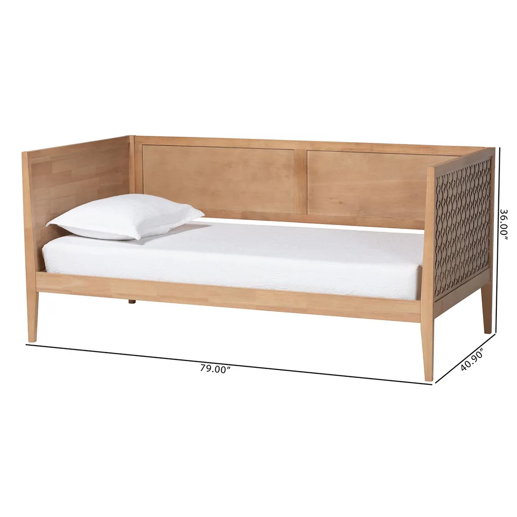 Momina Brown Twin Daybed - Image 8