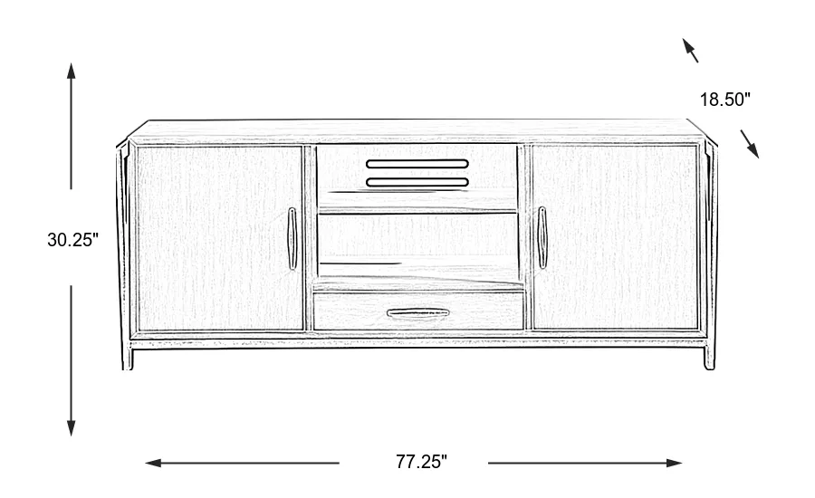 Dimension Image. Please refer to the Dimension Tab on this page for dimension details.