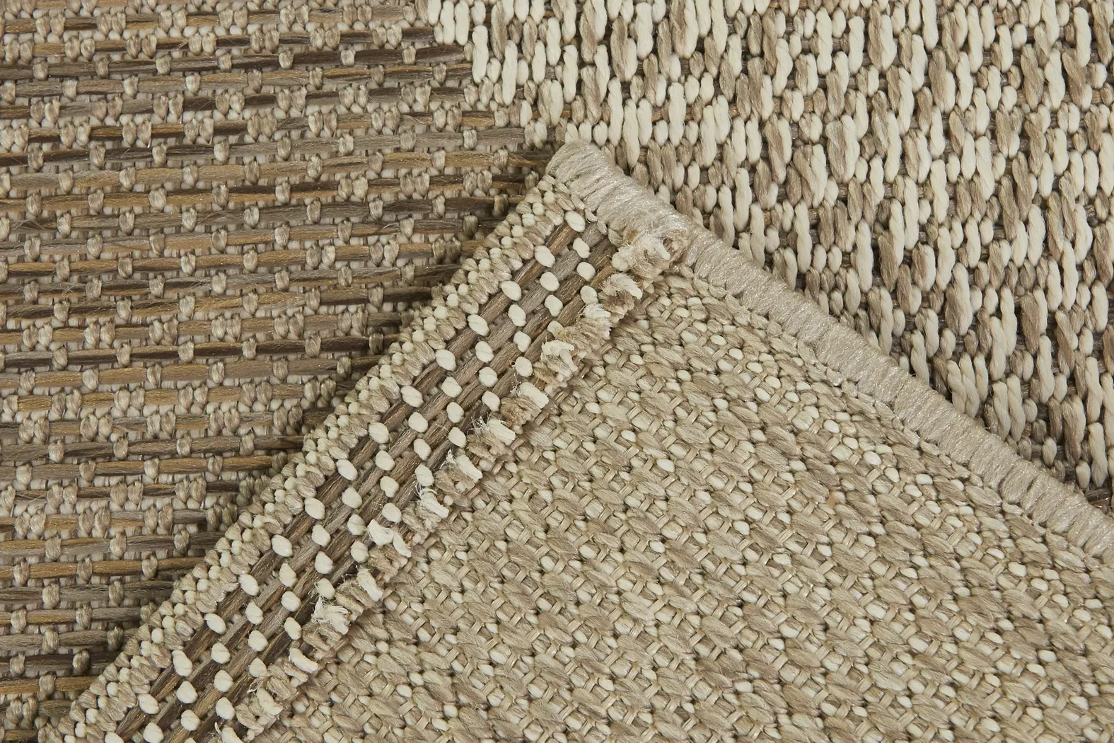 Monaghan Brown 5'3 X 7' Indoor/Outdoor Rug - Thumbnail - Image 3