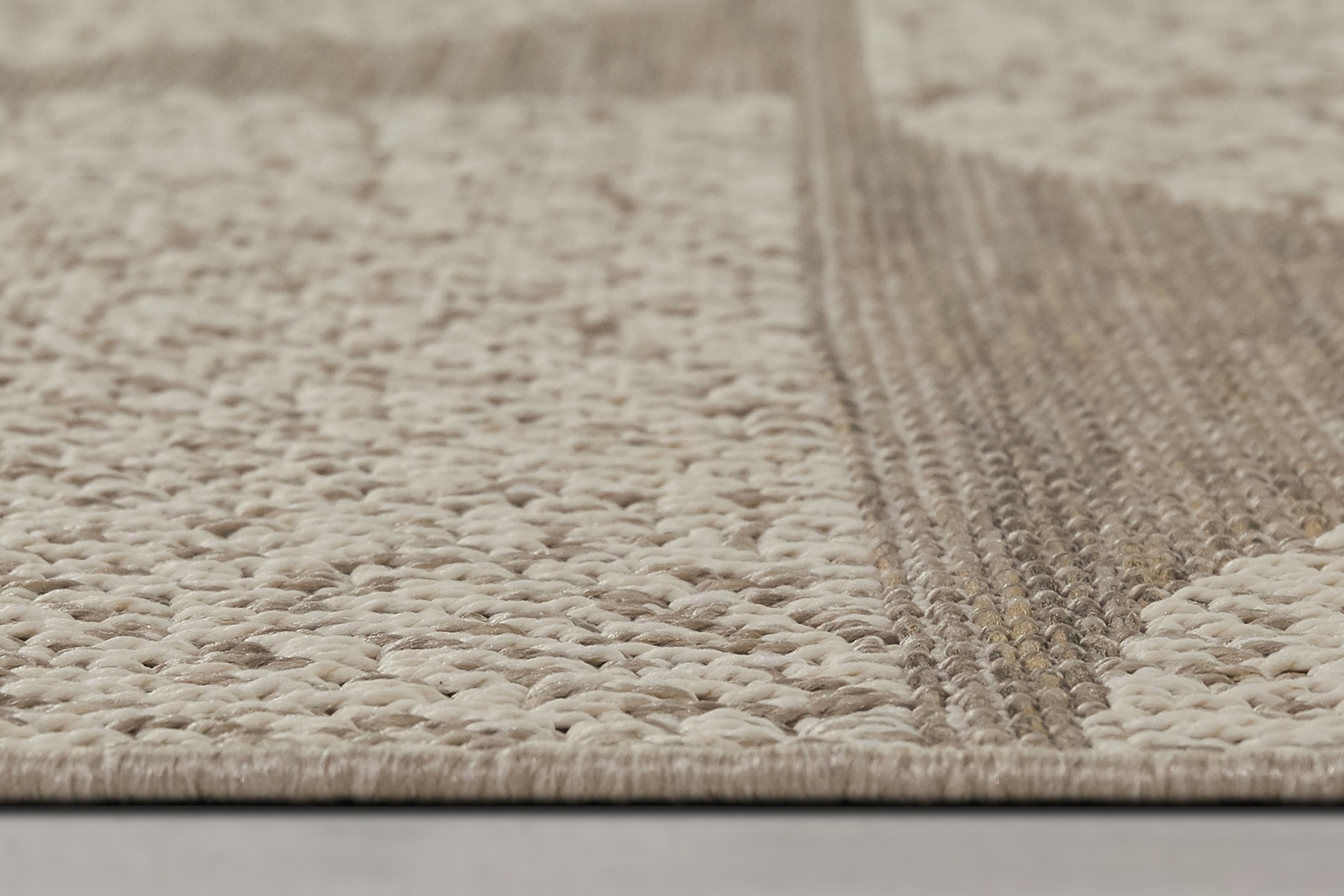 Monaghan Brown 7'10 X 10' Indoor/Outdoor Rug - Thumbnail - Image 4