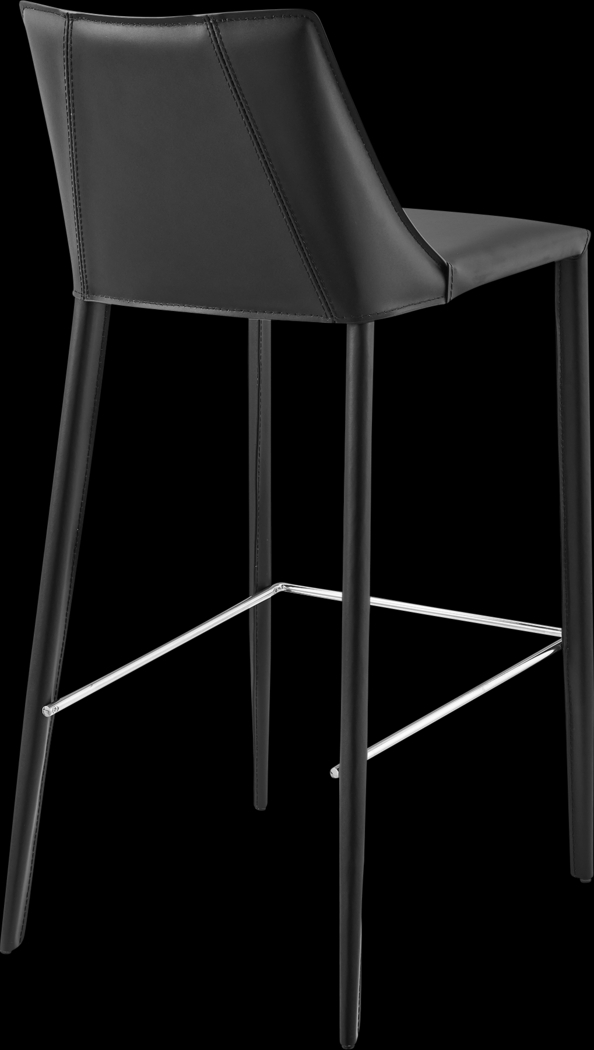 Monagin Black Bar Stool - Thumbnail - Image 2