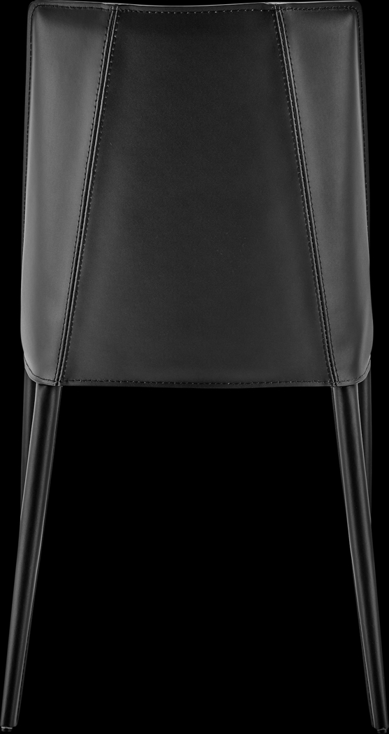 Monagin Black Side Chair - Thumbnail - Image 2