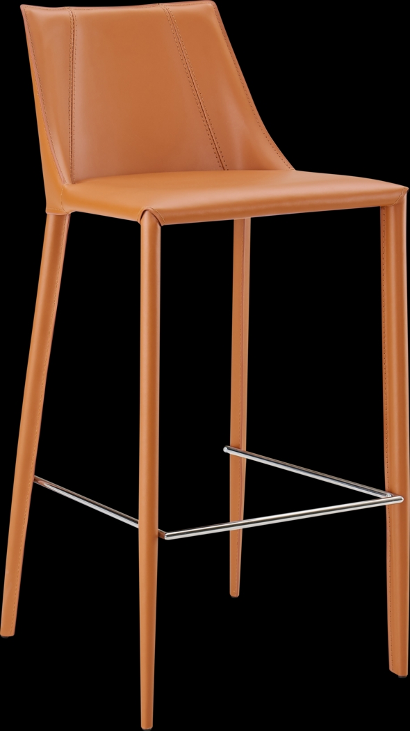 Monagin Cognac Bar Stool - Thumbnail - Image 1
