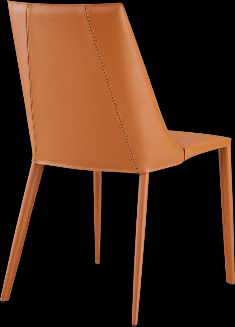 Monagin Cognac Side Chair - Thumbnail - Image 4