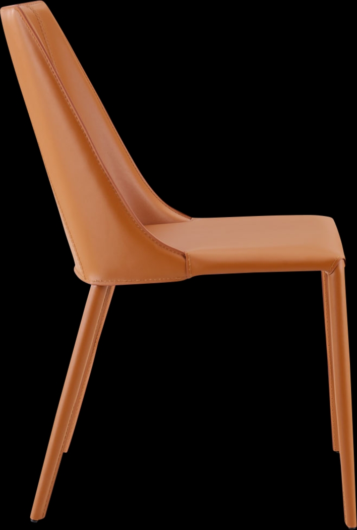Monagin Cognac Side Chair - Thumbnail - Image 6