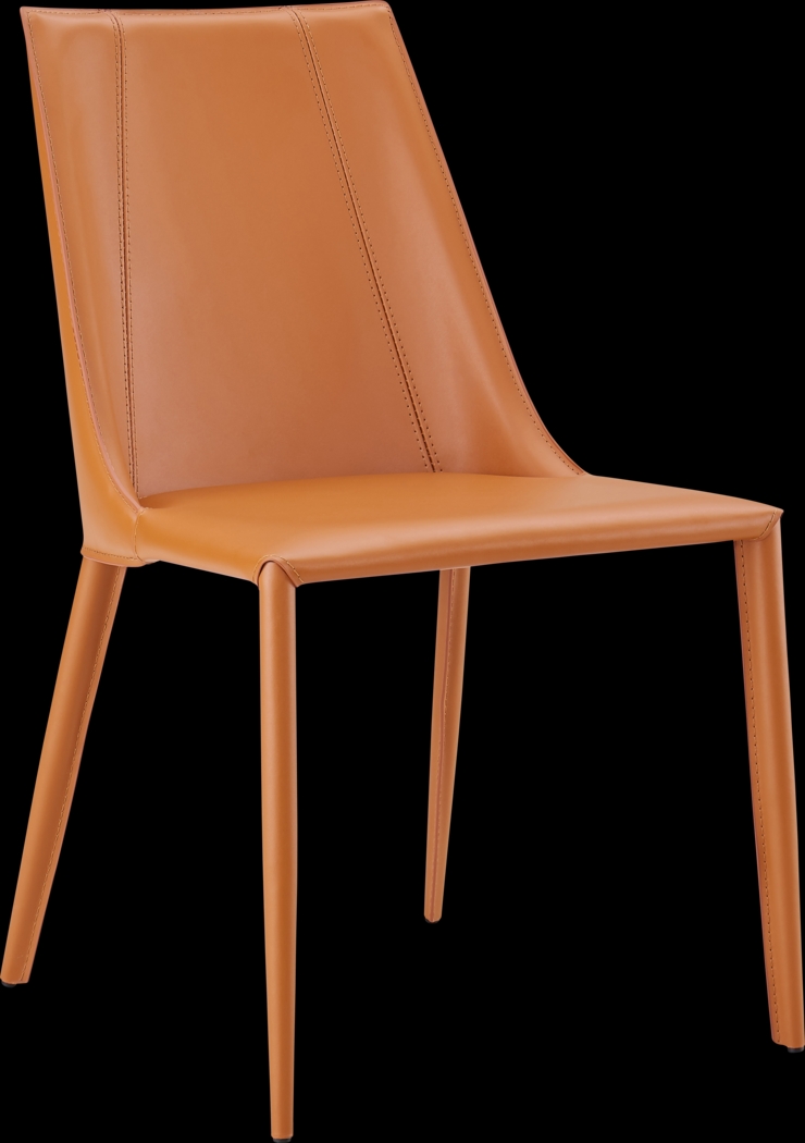Monagin Cognac Side Chair - Thumbnail - Image 1