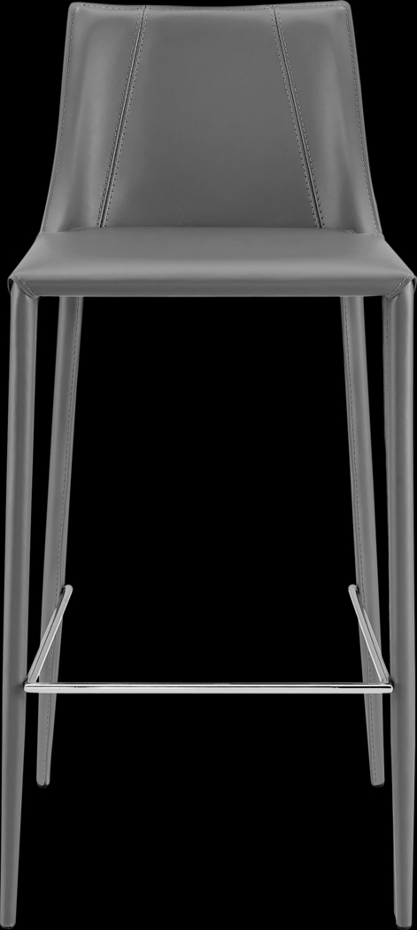 Monagin Gray Counter Stool - Thumbnail - Image 2