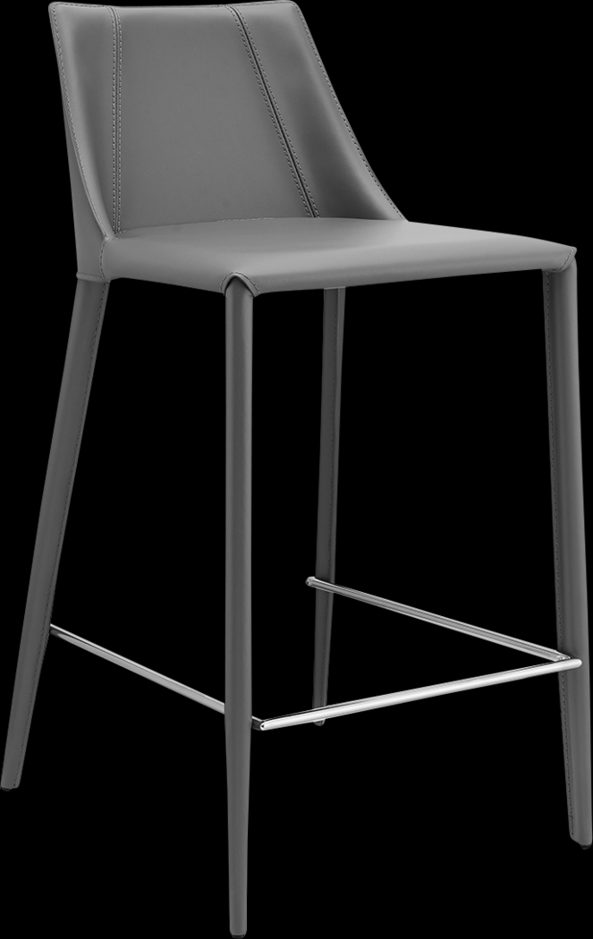 Monagin Gray Counter Stool - Thumbnail - Image 1