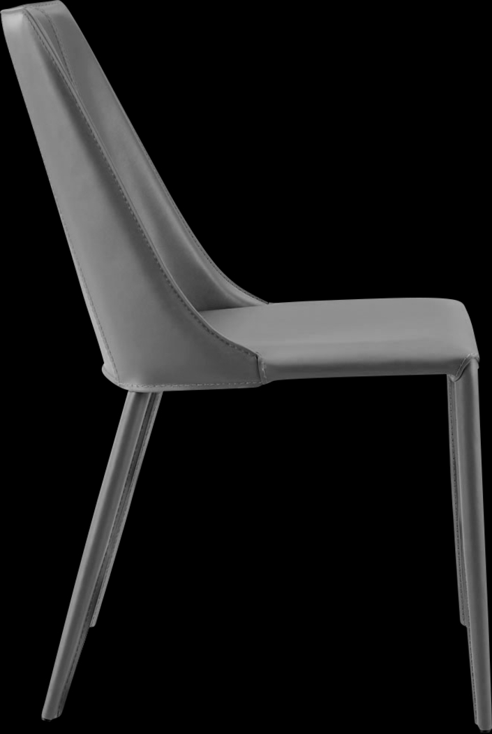 Monagin Gray Side Chair - Thumbnail - Image 4