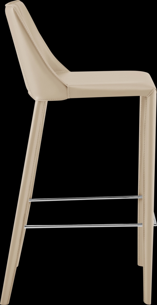 Monagin Taupe Barstool - Thumbnail - Image 3