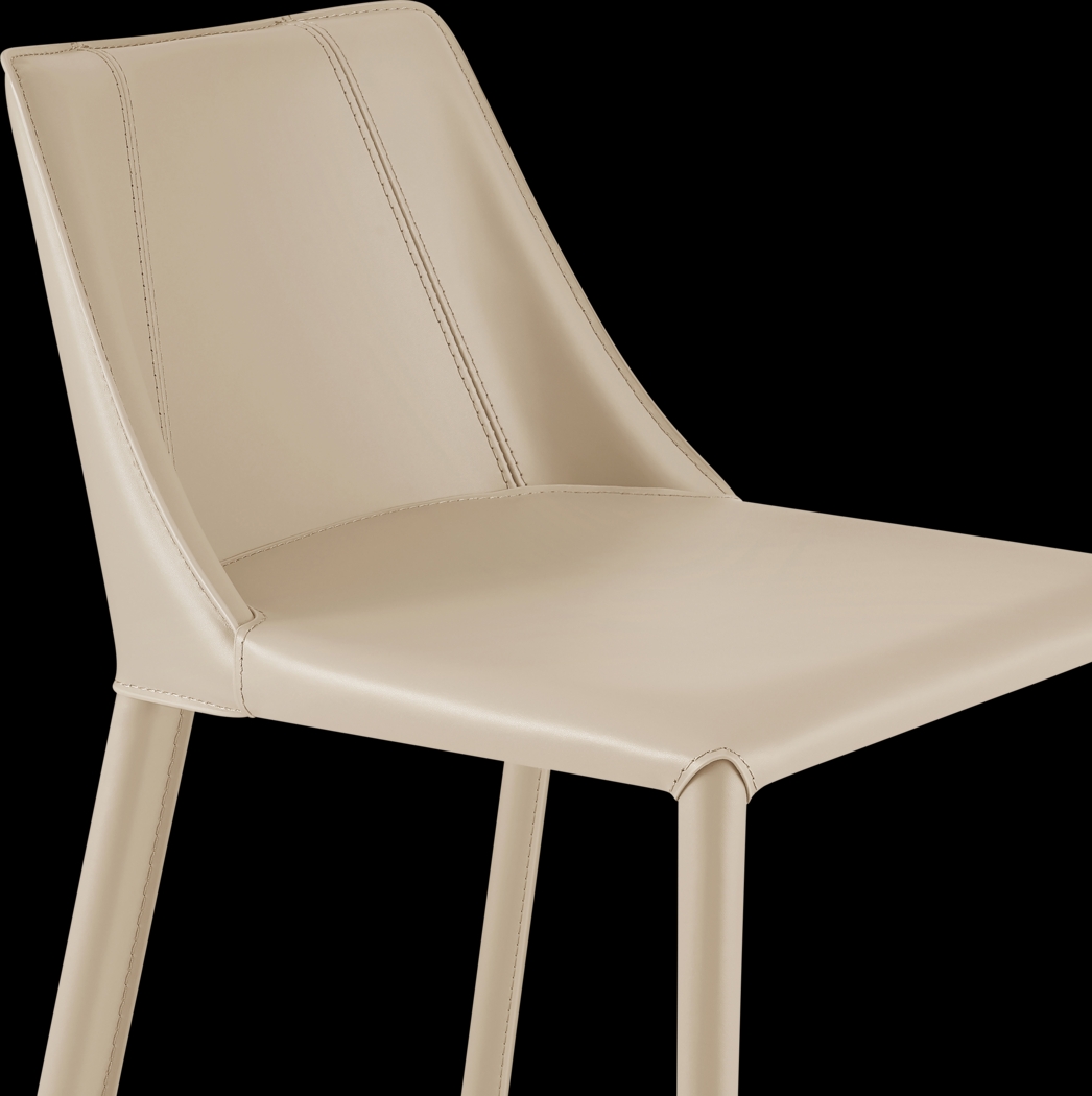 Monagin Taupe Counter Stool - Thumbnail - Image 7