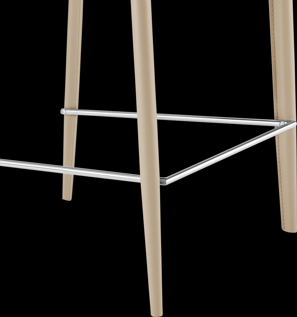 Monagin Taupe Counter Stool - Thumbnail - Image 9