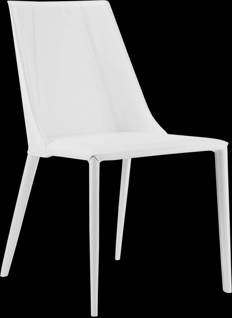 Monagin White Side Chair - Thumbnail - Image 1