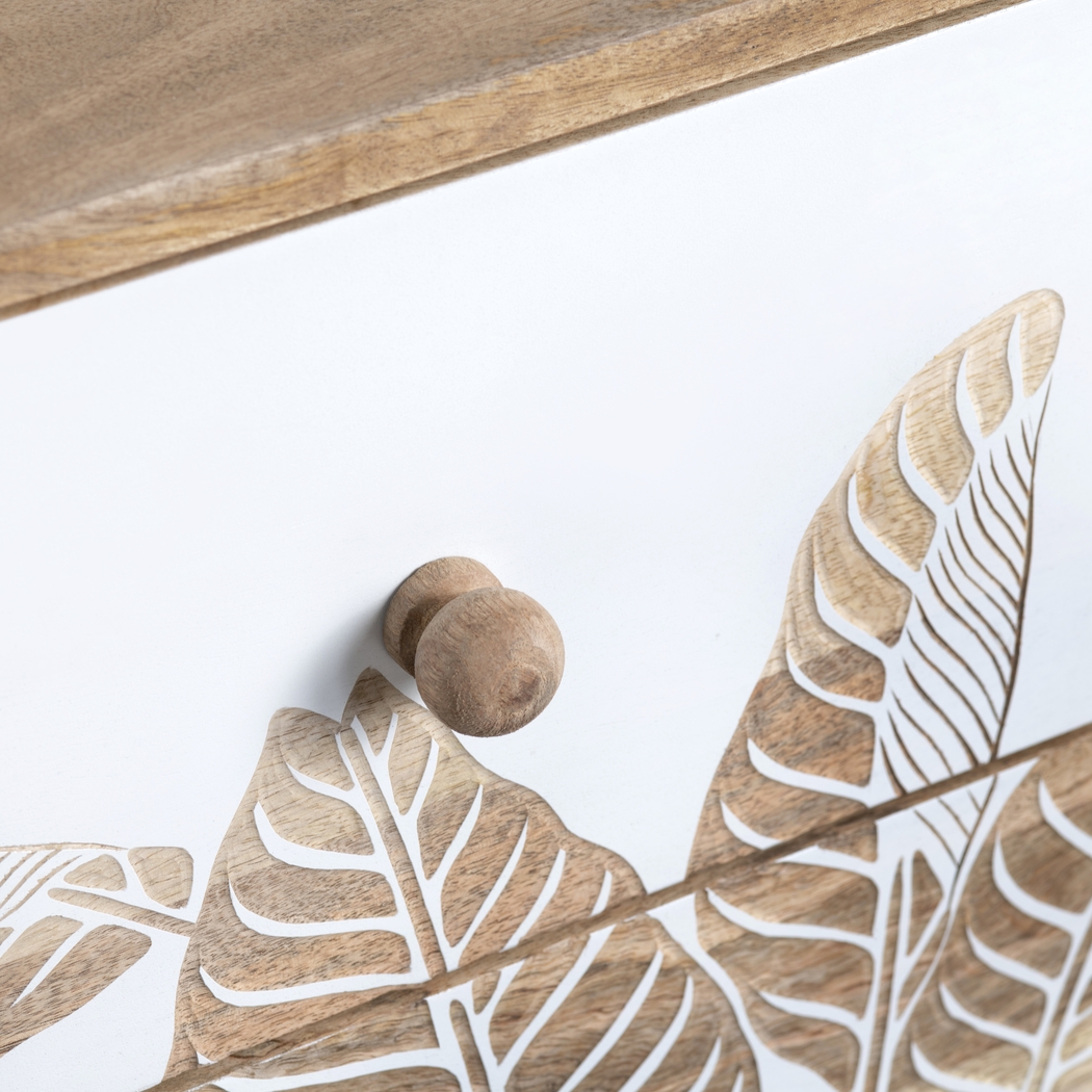 Monahan White Accent Cabinet - Thumbnail - Image 2