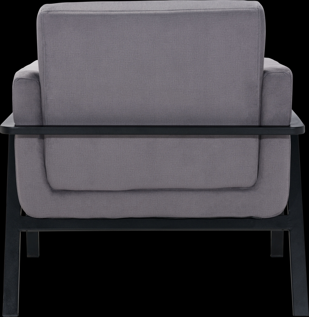 Monasty Gray Accent Chair - Thumbnail - Image 4