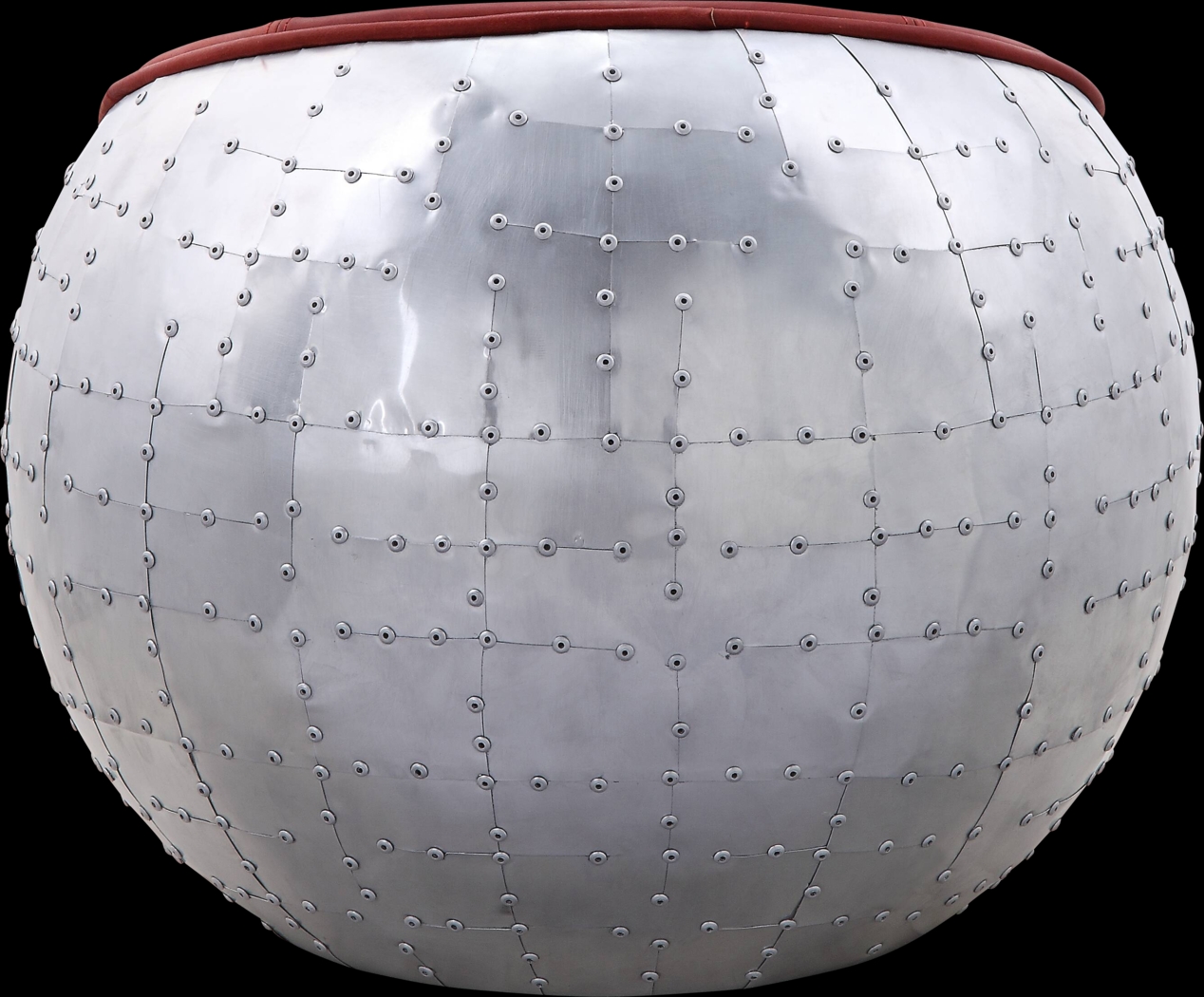 Montania Red Accent Ottoman - Thumbnail - Image 4