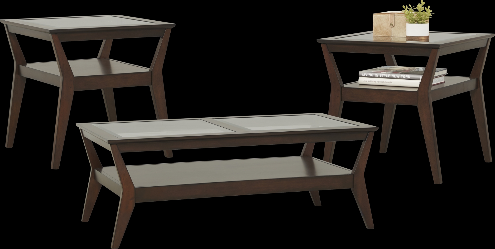 Bellingham Off-White Textured 7 Pc Living Room with Sleeper Sofa - Thumbnail - Image 16