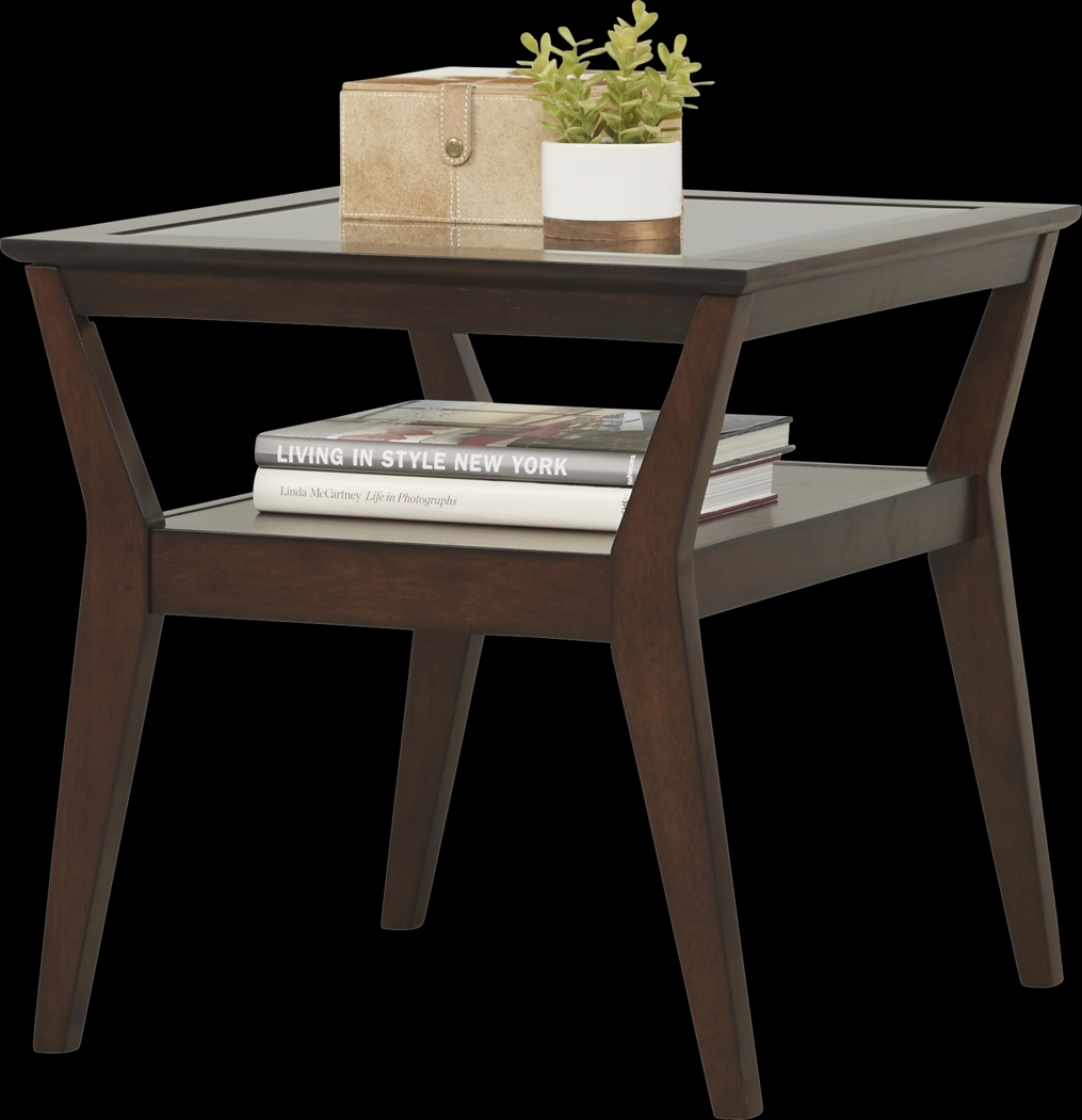 Mondello Brown End Table - Thumbnail - Image 2