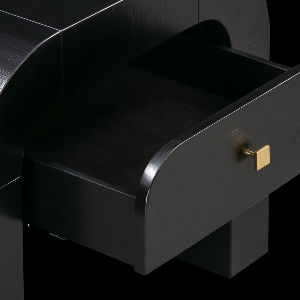 Mondrey Black Accent Table - Thumbnail - Image 5