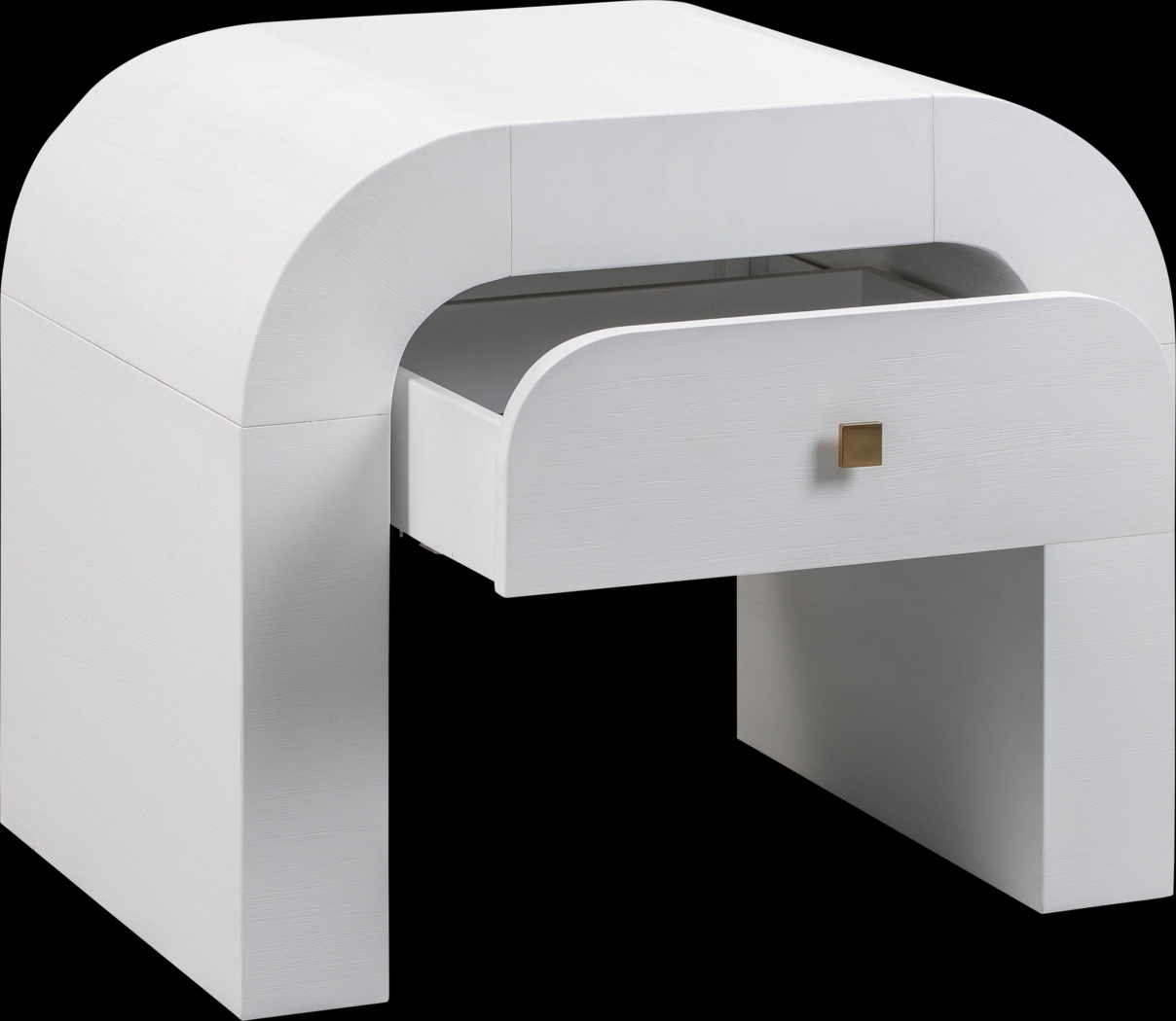 Mondrey White Accent Table - Thumbnail - Image 3