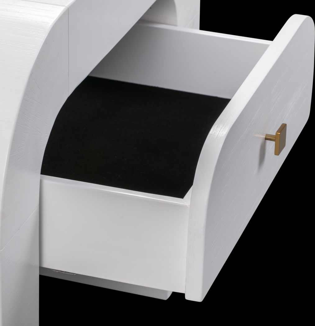 Mondrey White Accent Table - Thumbnail - Image 6