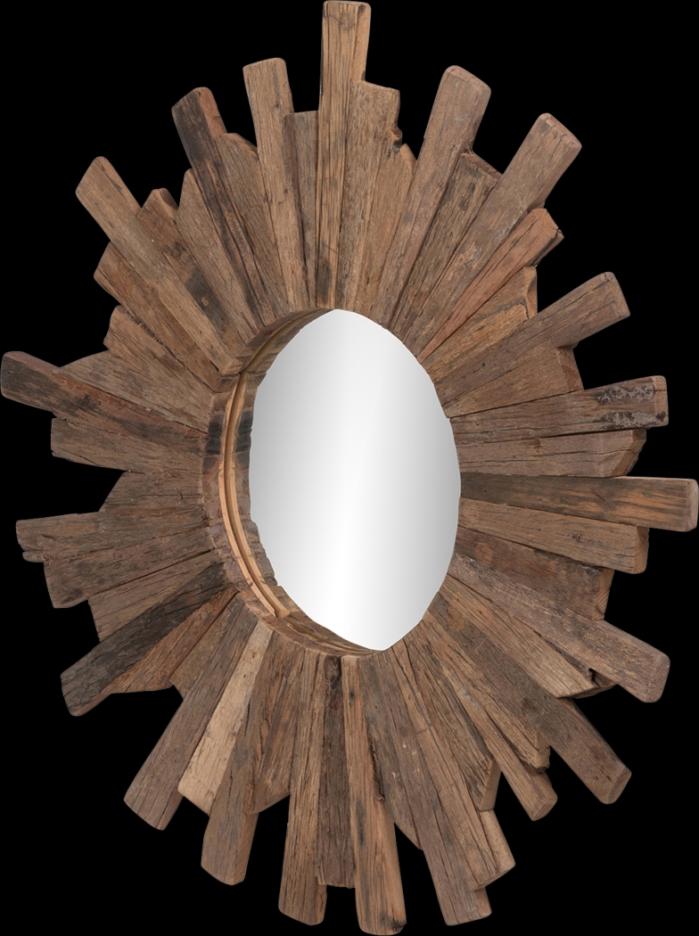 Monfore Brown Wall Mirror - Thumbnail - Image 2