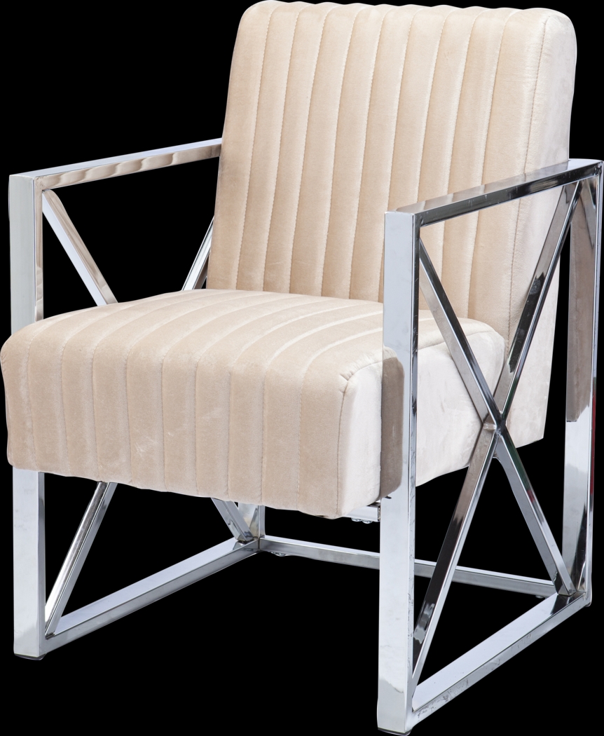 Moniteau Champagne Accent Chair - Thumbnail - Image 1