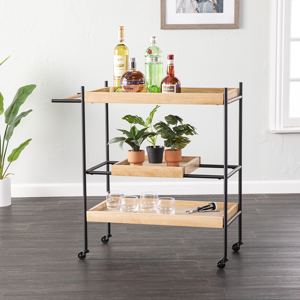 Monodra Natural Bar Cart - Thumbnail - Image 2