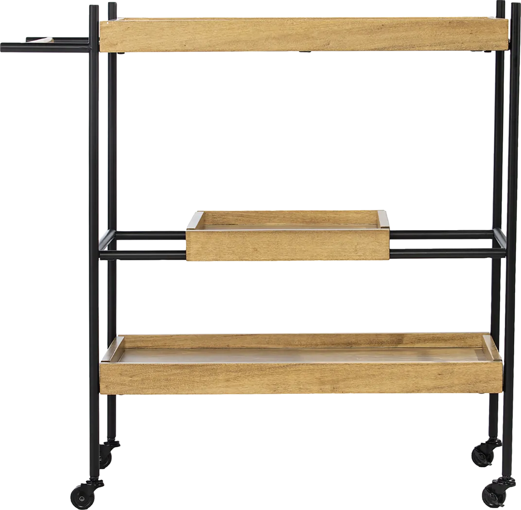 Monodra Natural Bar Cart - Image 9