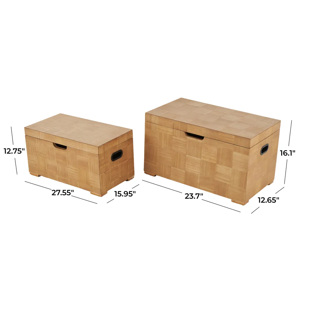 Monoli Brown Storage Trunk - Thumbnail - Image 7