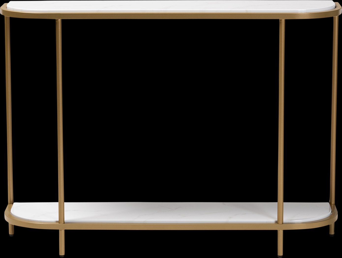 Monpano White Sofa Table - Thumbnail - Image 2