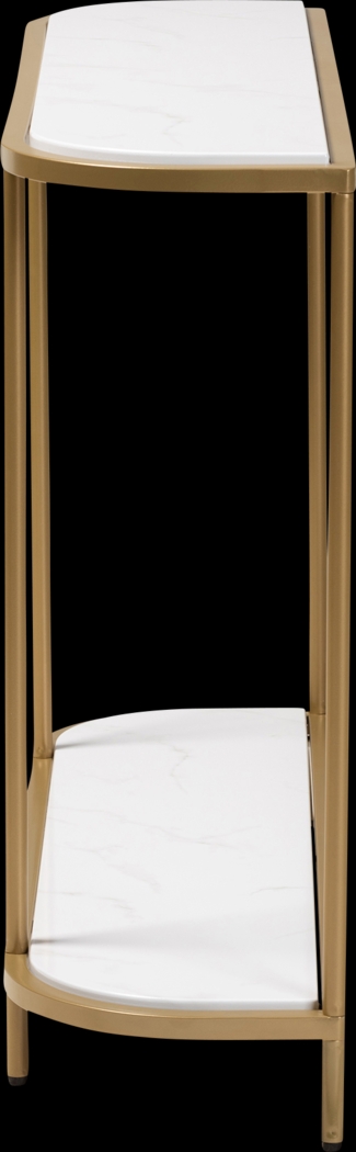 Monpano White Sofa Table - Thumbnail - Image 3