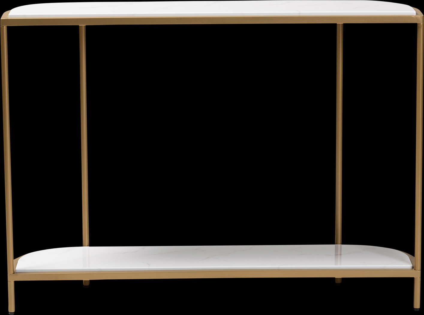 Monpano White Sofa Table - Thumbnail - Image 4