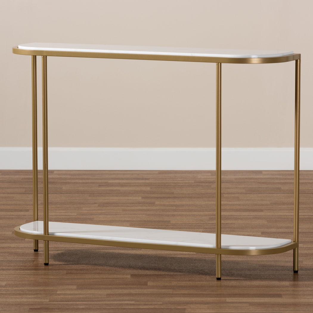 Monpano White Sofa Table - Thumbnail - Image 7