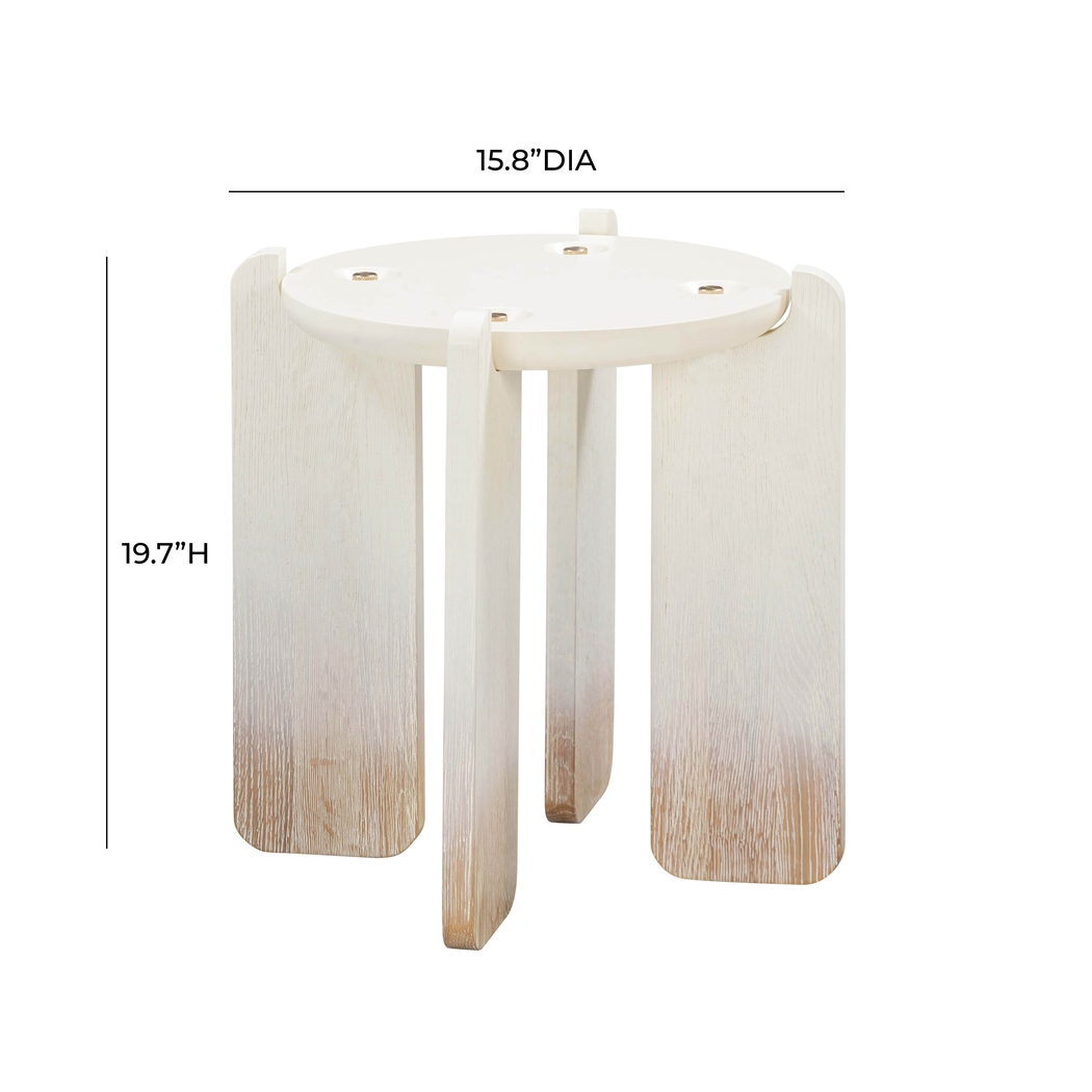 Monrean Cream End Table - Thumbnail - Image 6