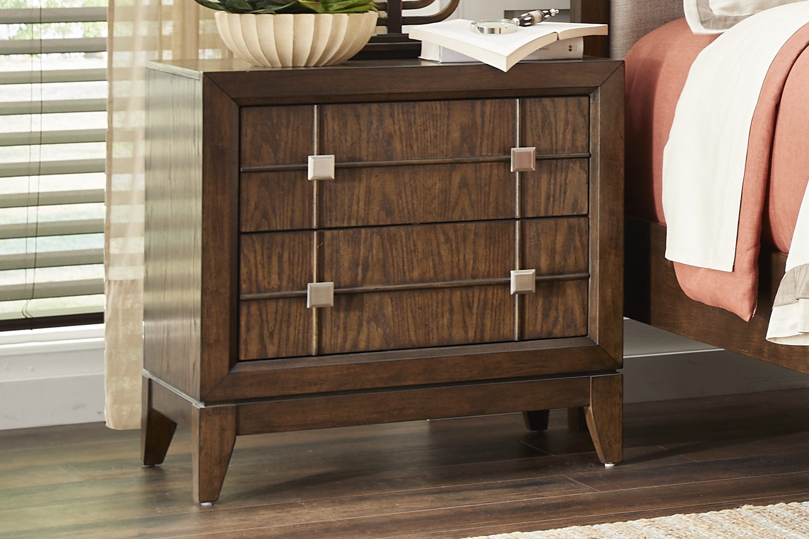 Monroe Heights Brown Nightstand - Thumbnail - Image 2