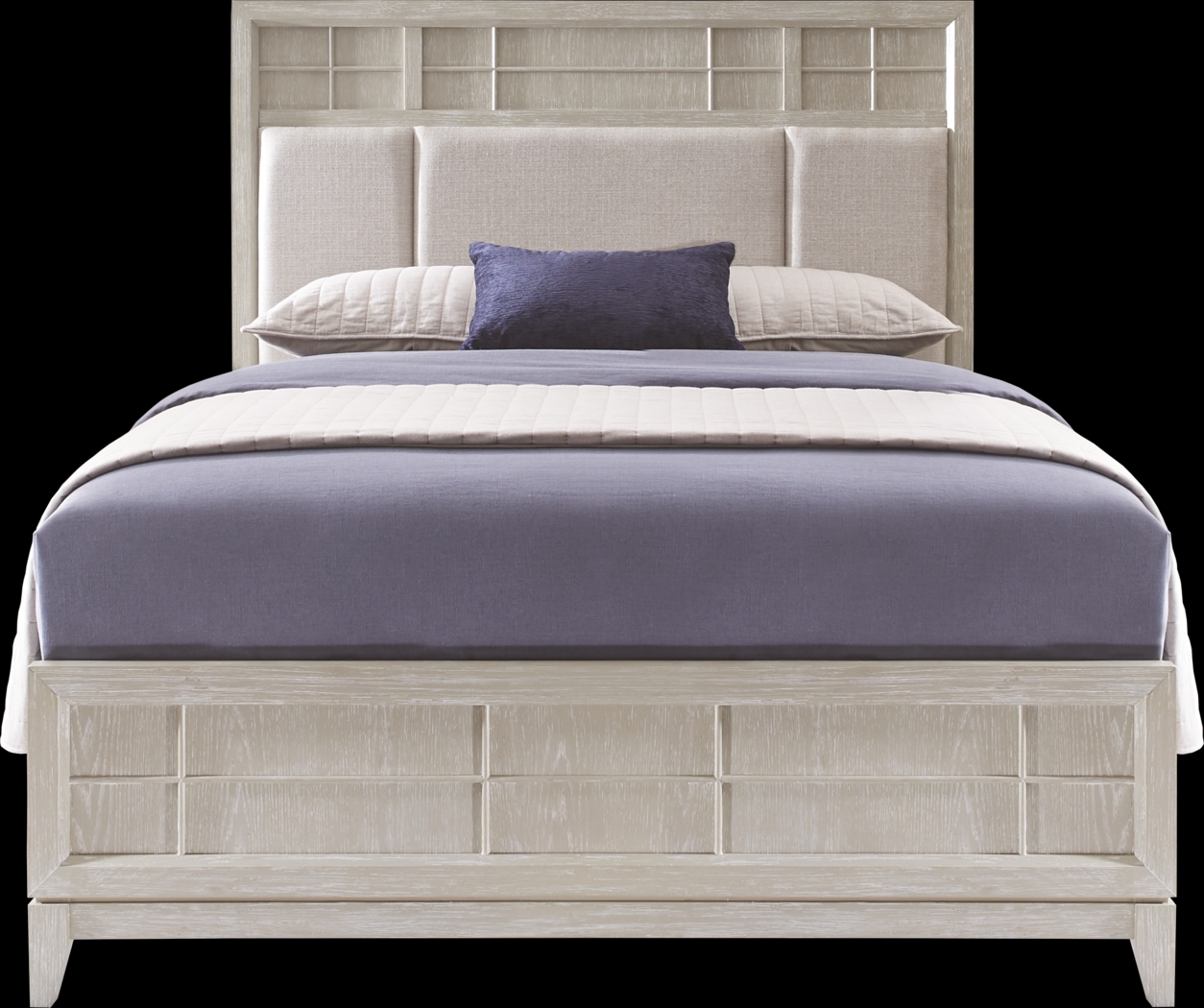 Monroe Heights Gray 7 Pc King Bedroom - Thumbnail - Image 2