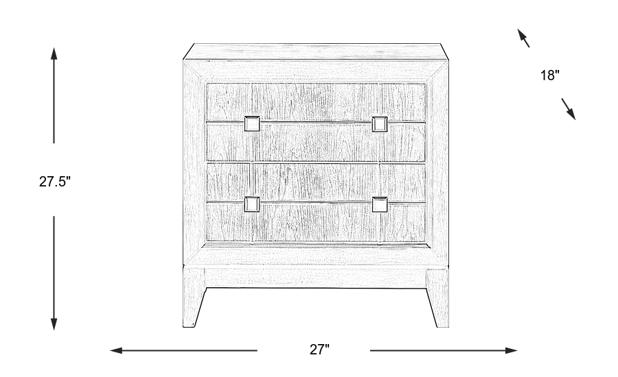 Dimension Image. Please refer to the Dimension Tab on this page for dimension details.