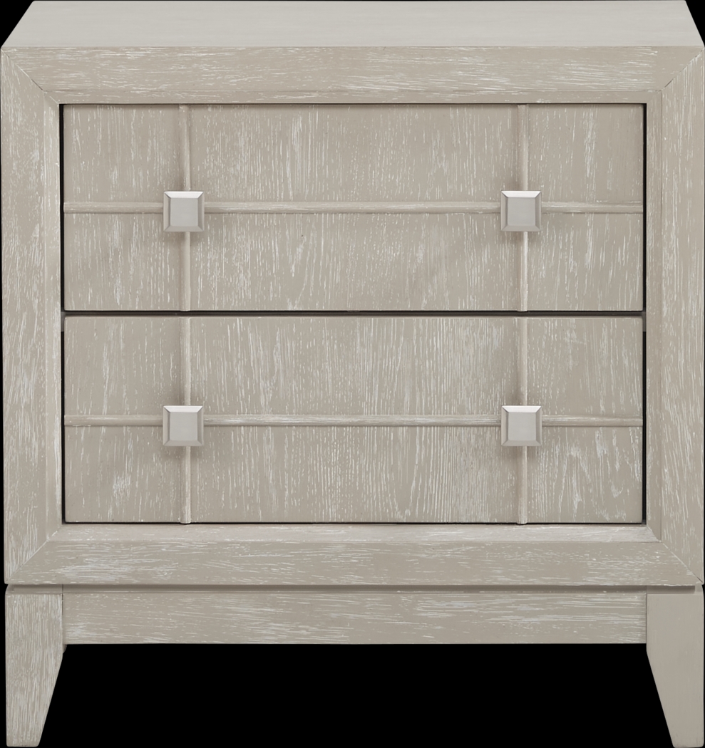 Monroe Heights Gray Nightstand - Thumbnail - Image 1