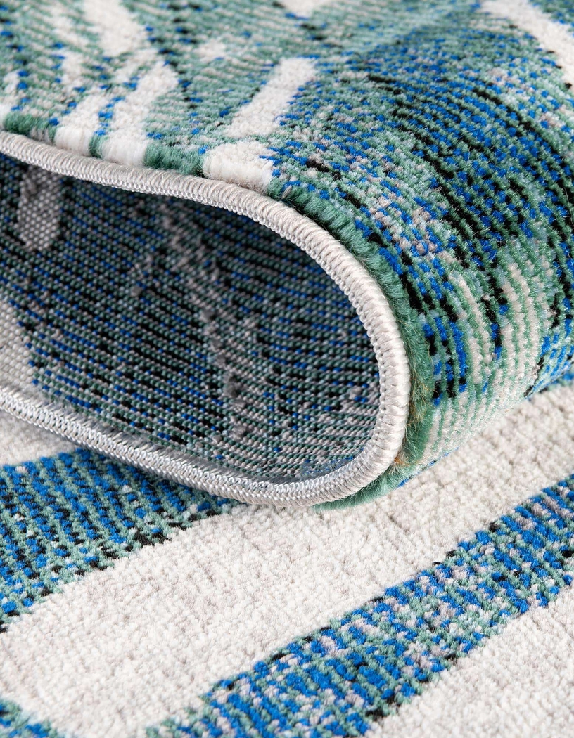 Monstera Green 5'3 x 7'10 Rug - Thumbnail - Image 4