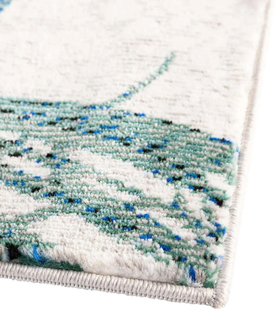 Monstera Green 7'10 x 10' Rug - Image 7