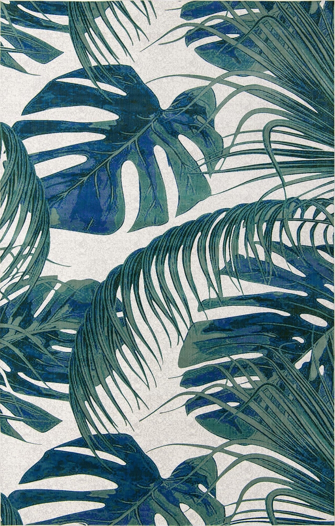 Monstera Green 9' x 12'2 Rug - Thumbnail - Image 1