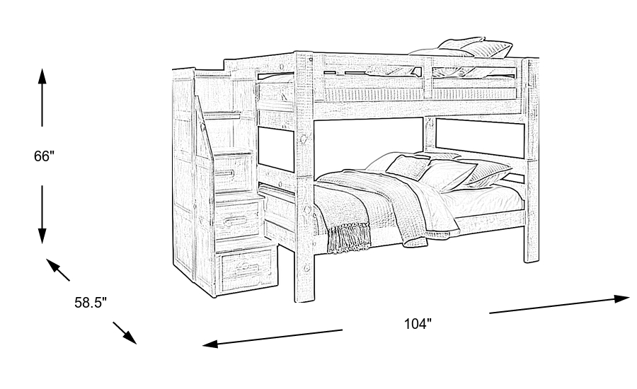 Dimension Image. Please refer to the Dimension Tab on this page for dimension details.